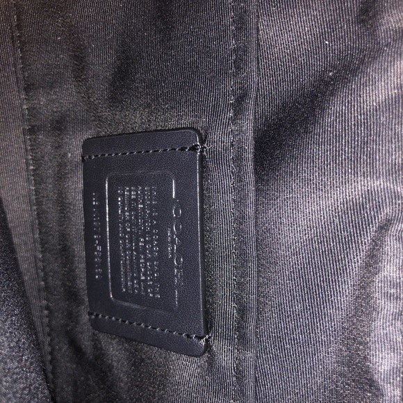 Authentic brand new w tags Coach black and gold hardware crossbody bag & wallet. - Picture 9 of 11